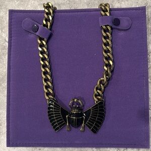 Boutique Egyptian Scarab necklace